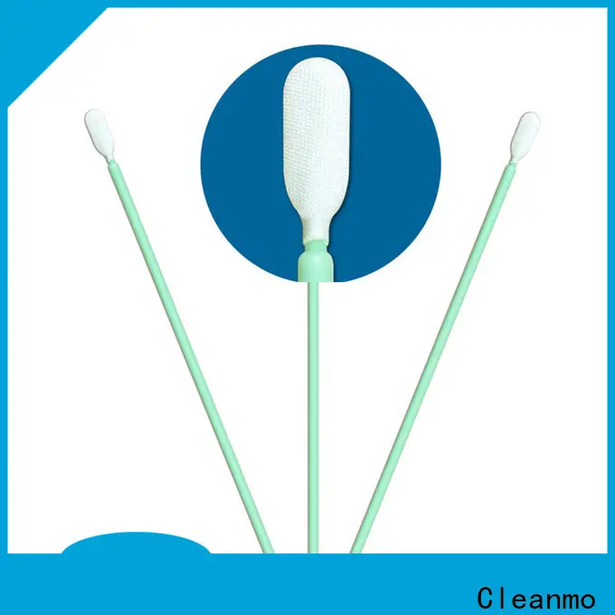 Cleanmo Polypropylene handle cleaning swabs foam factory price for Micro-mechanical cleaning 1