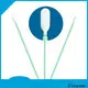 Cleanmo Polypropylene handle cleaning swabs foam factory price for Micro-mechanical cleaning 1