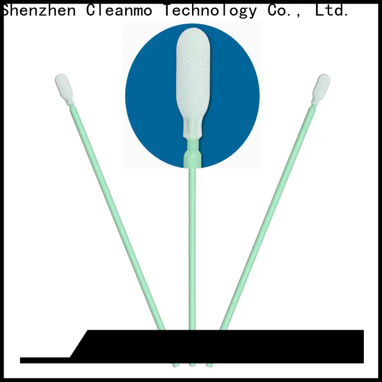 good quality cleanroom polyester swabs double-layer knitted polyester factory for printers 1