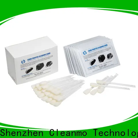 Cleanmo cost effective zebra printhead cleaning wholesale for Zebra P120i printer 1
