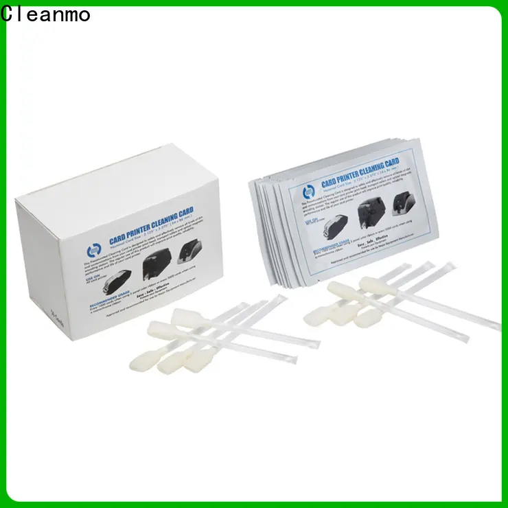 Cleanmo Wholesale custom zebra printer cleaning wholesale for Zebra P120i printer 1