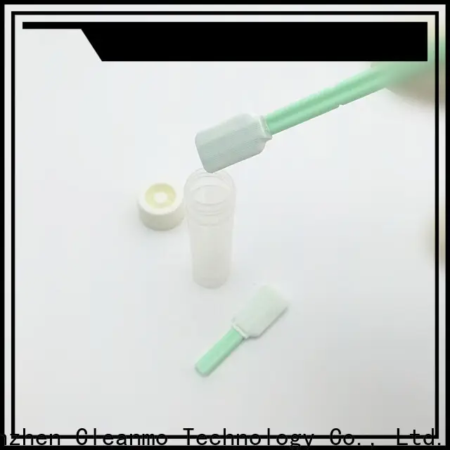Cleanmo 100% polyester sterile q tips supplier for the analysis of rinse water samples 1