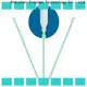 compatible fiber optic swabs polypropylene handle factory for general purpose cleaning 1