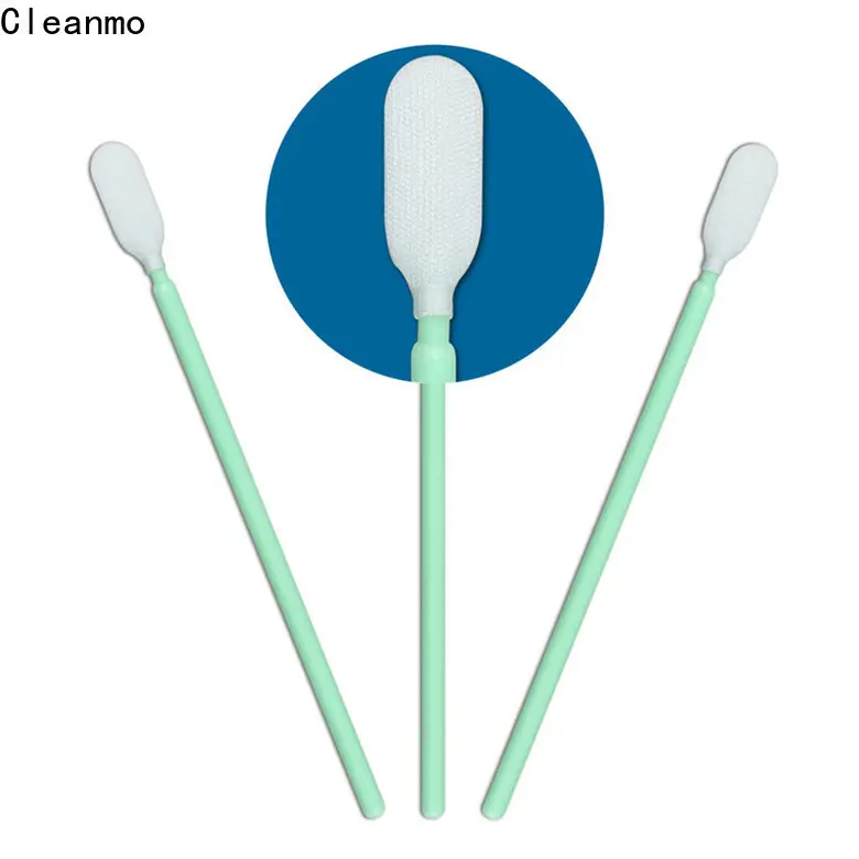 high quality micro cotton swabs EDI water wash manufacturer for excess materials cleaning 1