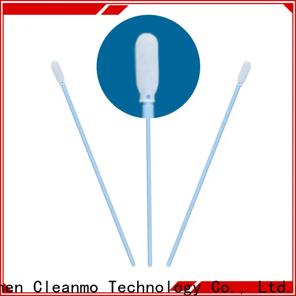 Cleanmo thermal bouded sterile cotton swab manufacturer for Micro-mechanical cleaning 1