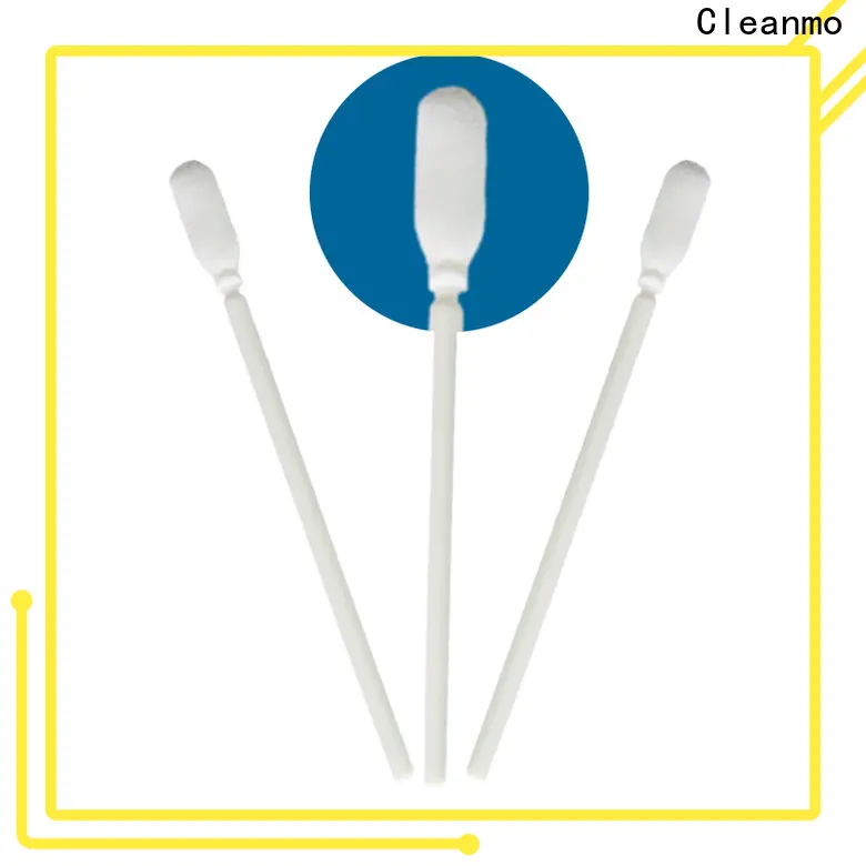 Bulk buy high quality lint free foam swabs thermal bouded factory price for general purpose cleaning 1