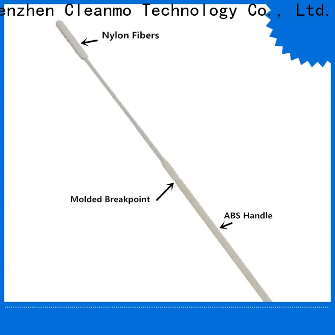 Cleanmo Nylon Fiber head flocked nylon swab factory for cytology testing 1
