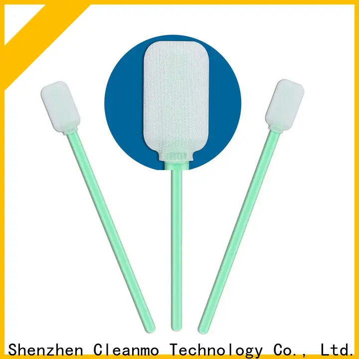 Cleanmo excellent chemical resistance dacron tipped swab wholesale for general purpose cleaning1 1