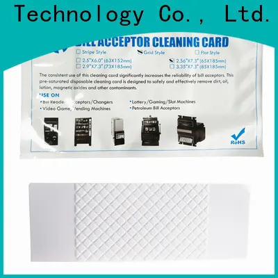 Cleanmo flocked fabric cleaning credit card factory for readers 1