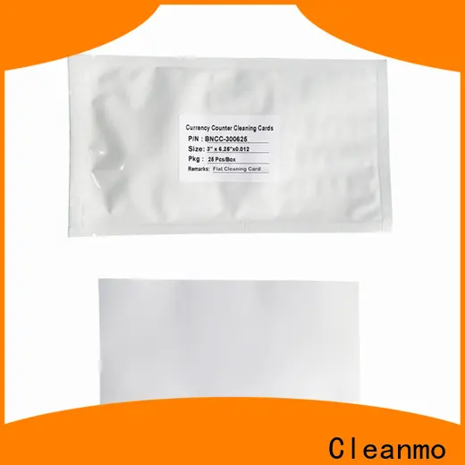 Cleanmo convenient credit card reader cleaner manufacturer for Counting Equipment 1