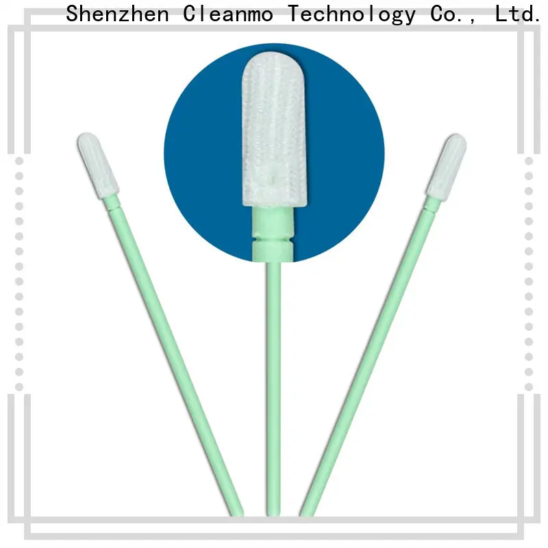 Cleanmo safe material texwipe polyester swabs supplier for general purpose cleaning 1