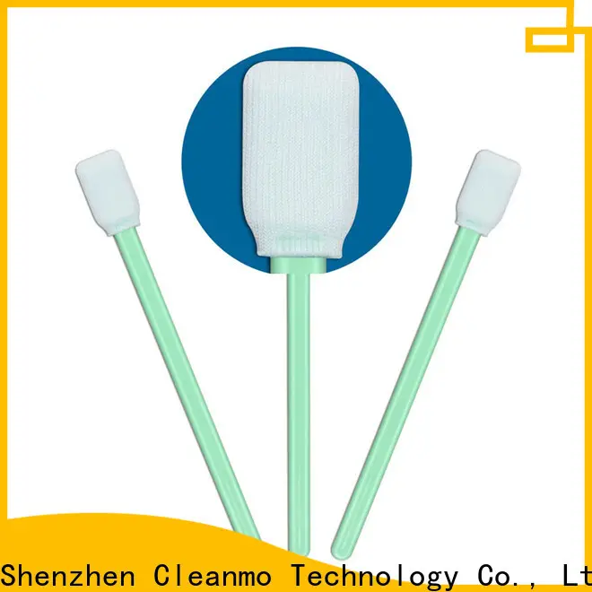 good quality cleaning swabs electronics double-layer knitted polyester factory for optical sensors 1