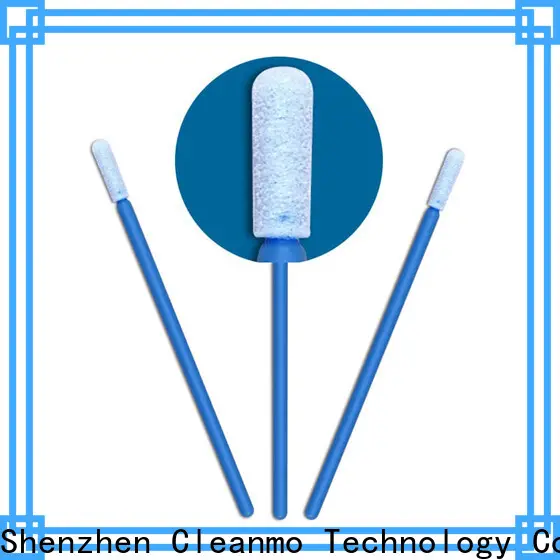 Custom best solvent cleaning swabs small ropund head supplier for general purpose cleaning 1