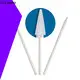 Bulk purchase lint free foam swabs small ropund head factory price for general purpose cleaning 1