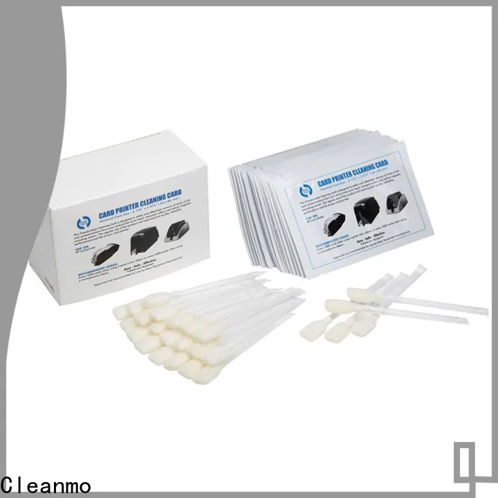 ODM high quality zebra cleaning kit blending spunlace manufacturer for ID card printers 1