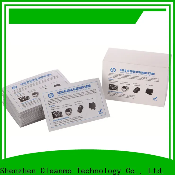 Cleanmo Aluminum Foil evolis cleaning kits wholesale for Cleaning Printhead1 1
