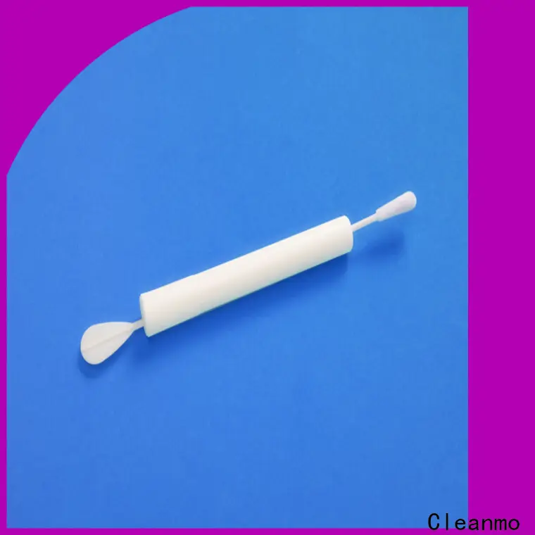 Cleanmo Wholesale OEM nylon flocked swab manufacturer for hospital 1