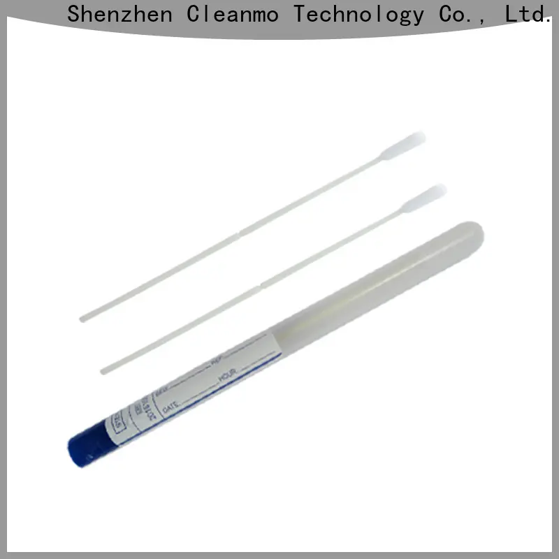 Cleanmo molded break point nasopharyngeal nylon flocked swab wholesale for rapid antigen testing 1