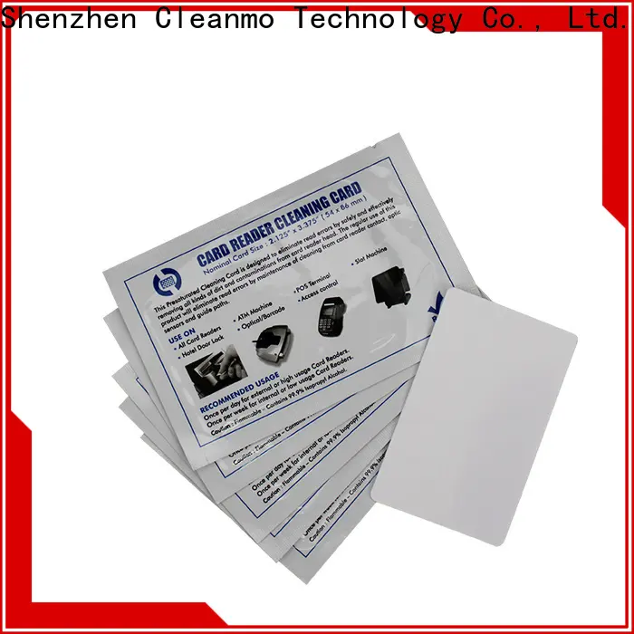 Cleanmo high tack pressure sensitive adhesive datacard cleaning kit supplier for ImageCard Magna 1