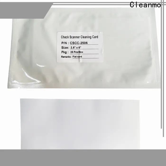 inexpensive burroughs check scanner cleaning card factory for Digital Check TellerScan 1