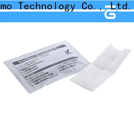 Custom best Screen Cleaning Wipes 60% Polyester factory for ID Card Printers 1