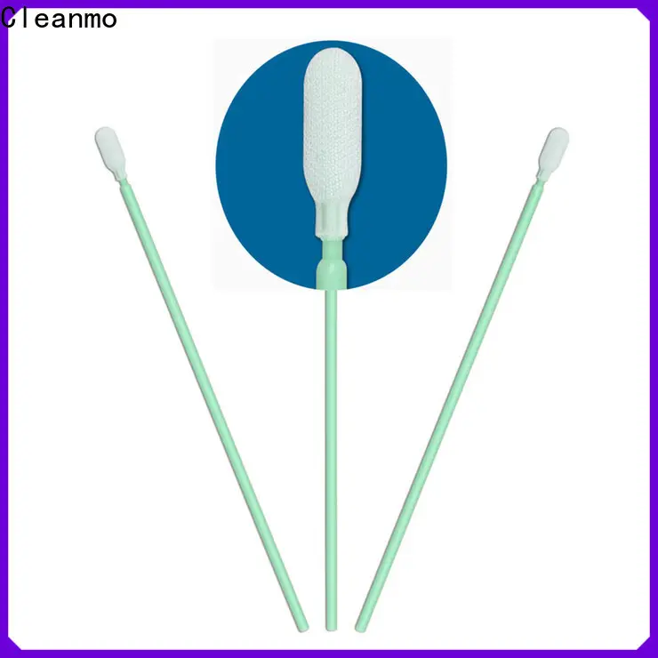 Cleanmo safe material long swabs wholesale for optical sensors 1