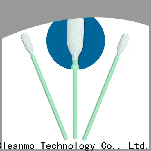 Cleanmo flexible paddle sterile polyester swabs manufacturer for microscopes 1