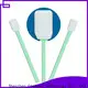 ESD-safe Microfiber Industrial Swab Sticks Polypropylene handle factory price for general purpose cleaning 1