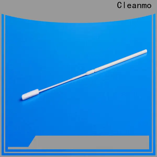 Cleanmo frosted tail of swab handle bacteria swabs supplier for molecular-based assays2 1