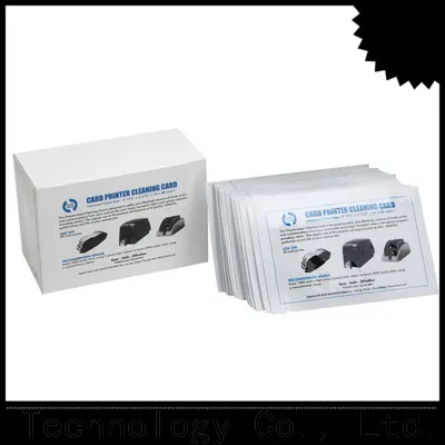 cost effective zebra printhead cleaning pvc supplier for ID card printers 1
