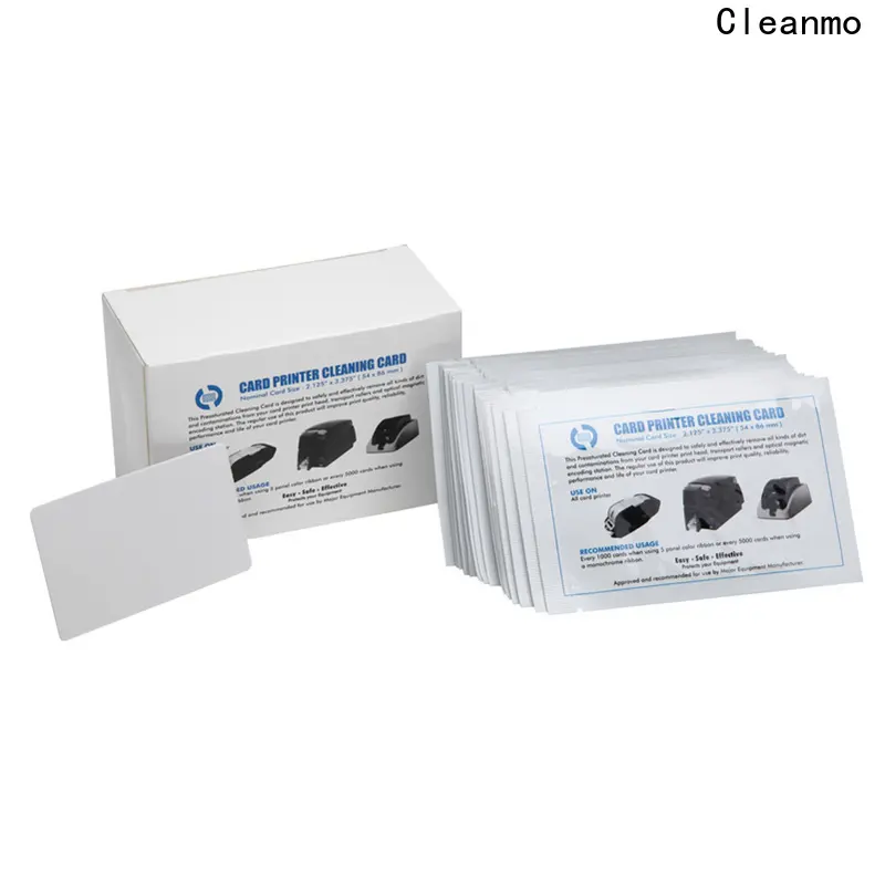 cost effective printer cleaning tools Non Woven manufacturer for Fargo card printers 1