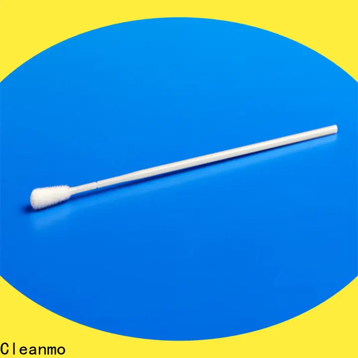 Cleanmo frosted tail of swab handle sample collection swabs supplier for molecular-based assays 1