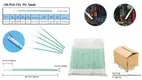 Bulk buy OEM plastic cotton buds green handle manufacturer for Micro-mechanical cleaning 4