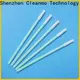 Cleanmo small ropund head cleanroom swabs factory price for excess materials cleaning 1