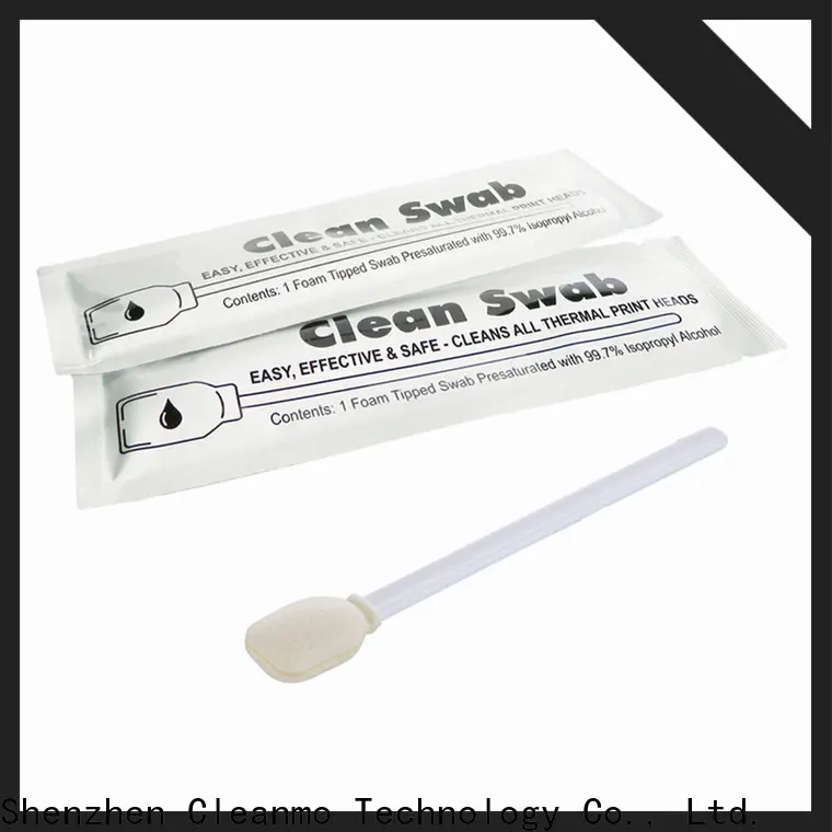 Cleanmo Aluminum Foil cleaning swabs for printers wholesale for ID Card Printers 1