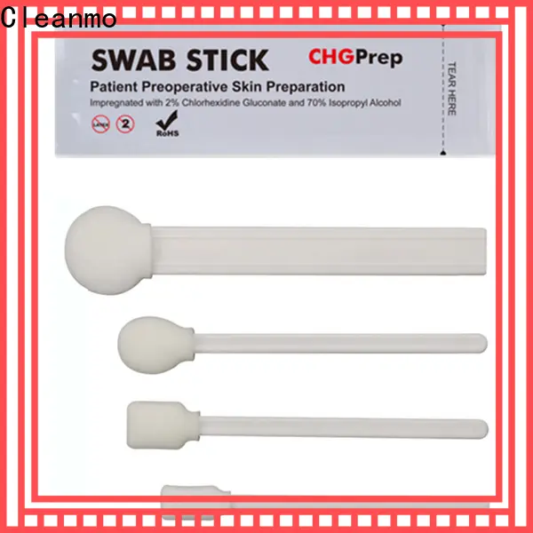 Cleanmo Bulk buy custom anti bacterial swabs manufacturer for Routine venipunctures 1