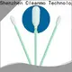 Cleanmo flexible paddle cleanroom polyester swabs manufacturer for microscopes 1