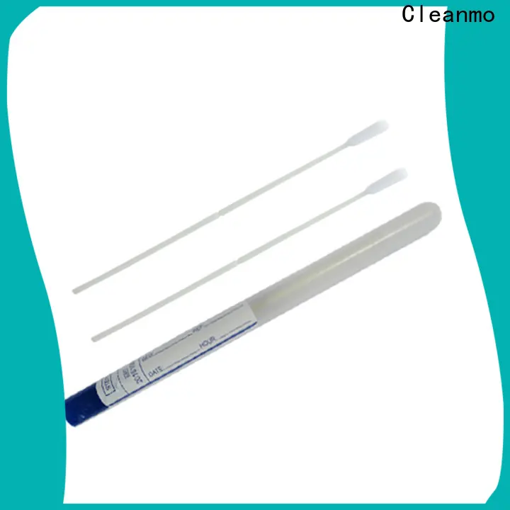 Cleanmo ABS handle flocked nylon swab supplier for molecular-based assays 1