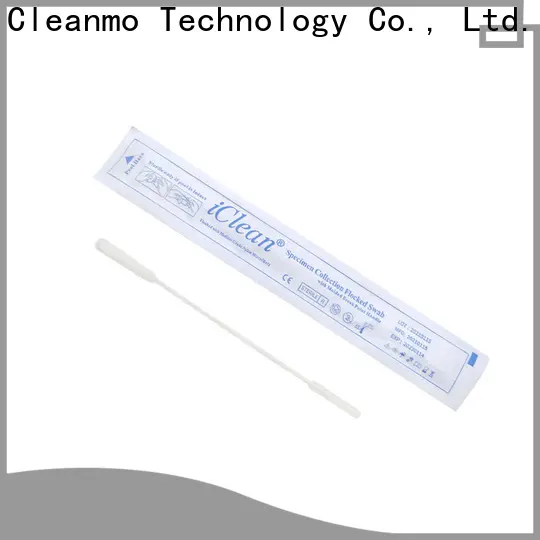 Cleanmo frosted tail of swab handle bacteria swabs supplier for rapid antigen testing 1