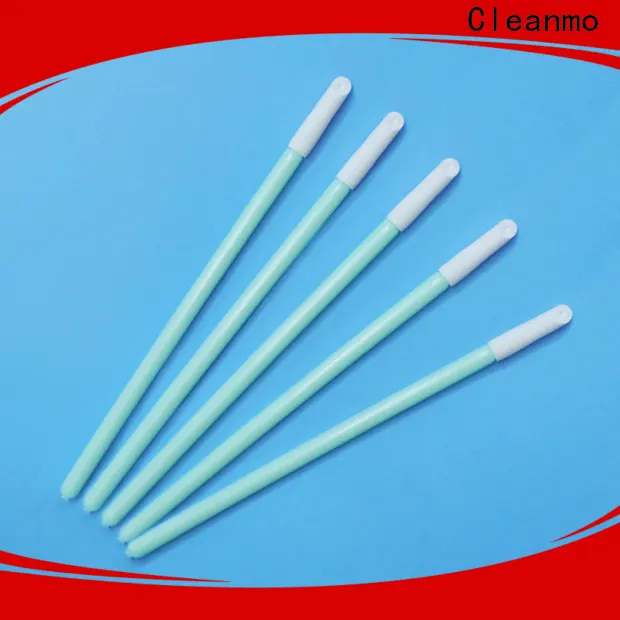Cleanmo ESD-safe Polypropylene handle cotton tipped swabs manufacturer for excess materials cleaning 1