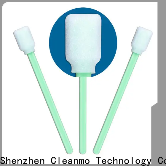 Cleanmo ESD-safe Polypropylene handle charcoal swab use manufacturer for excess materials cleaning 1