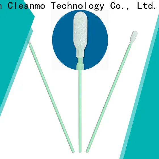 Cleanmo high quality dacron swabs wholesale for general purpose cleaning 1