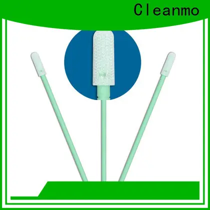 Cleanmo compatible Industrial polyester swabs factory for optical sensors 1