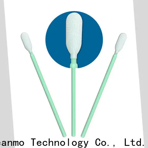Cleanmo safe material fiber optic swabs manufacturer for optical sensors 1