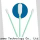 Cleanmo safe material fiber optic swabs manufacturer for optical sensors 1