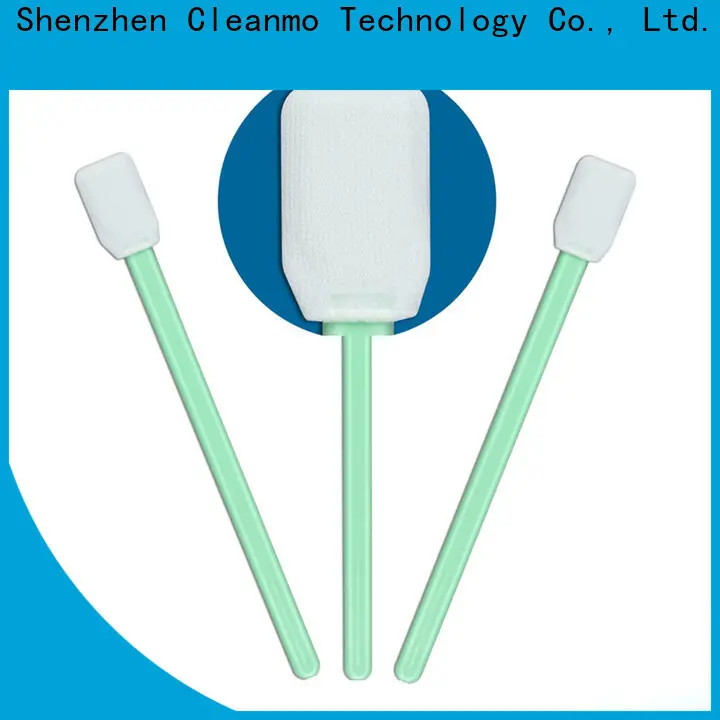 Cleanmo double layers of microfiber fabric cleaning validation swabs supplier for excess materials cleaning 1