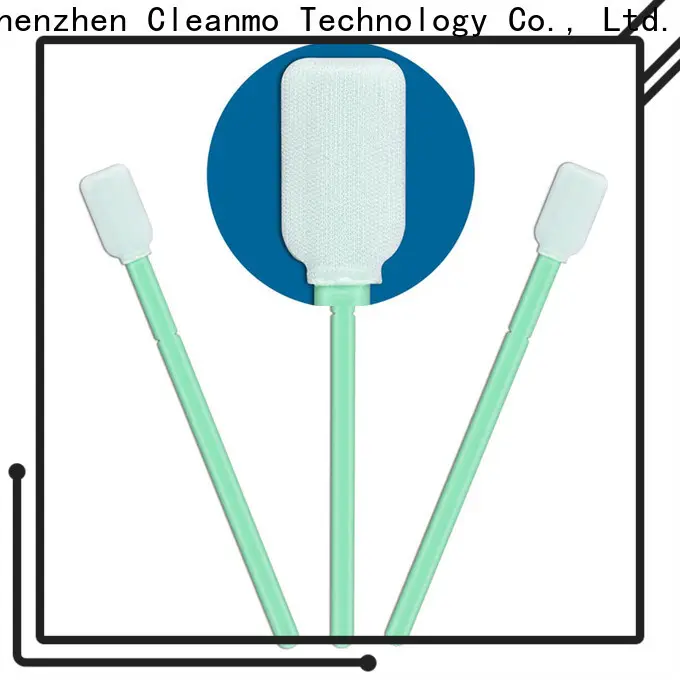 ESD-safe optic cleaning swabs double layers of microfiber fabric factory price for general purpose cleaning 1