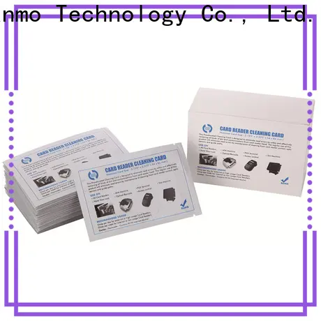 Cleanmo Aluminum Foil laser printer cleaning kit manufacturer for Evolis printer 1
