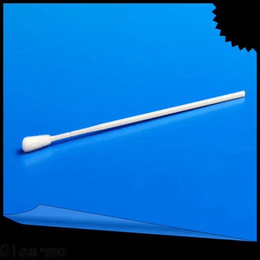 Cleanmo frosted tail of swab handle nasopharyngeal nylon flocked swab supplier for cytology testing1 1