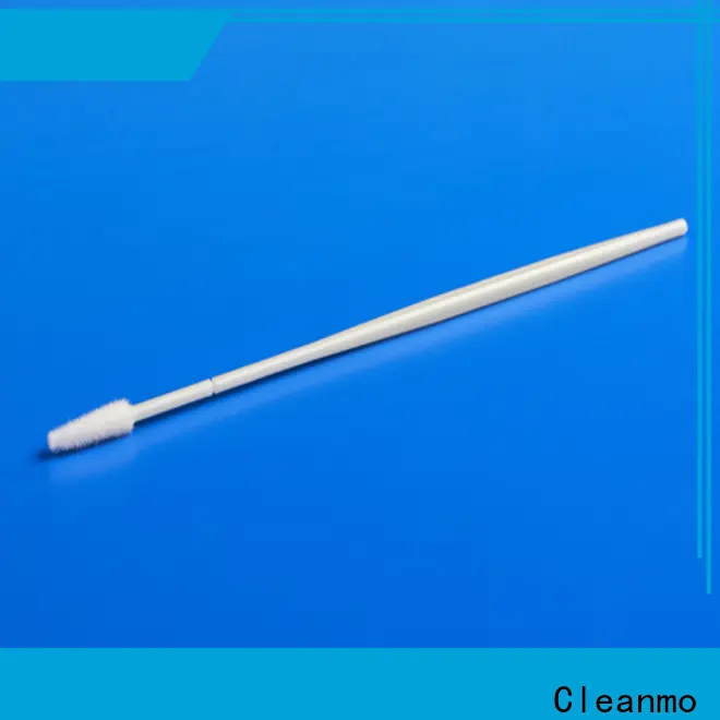 Cleanmo ABS handle nylon flocked nasopharyngeal swab wholesale for cytology testing 1
